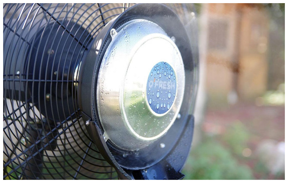 Quelle eau mettre dans un ventilateur brumisateur ?