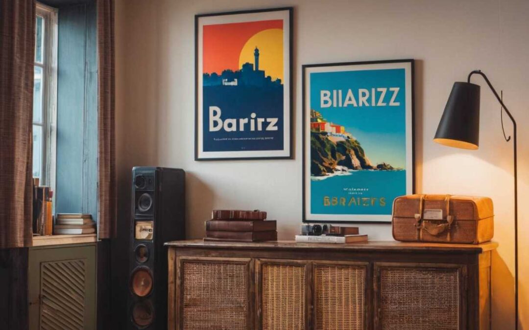 Comment les affiches de la ville de Biarritz peuvent transformer votre décoration intérieure