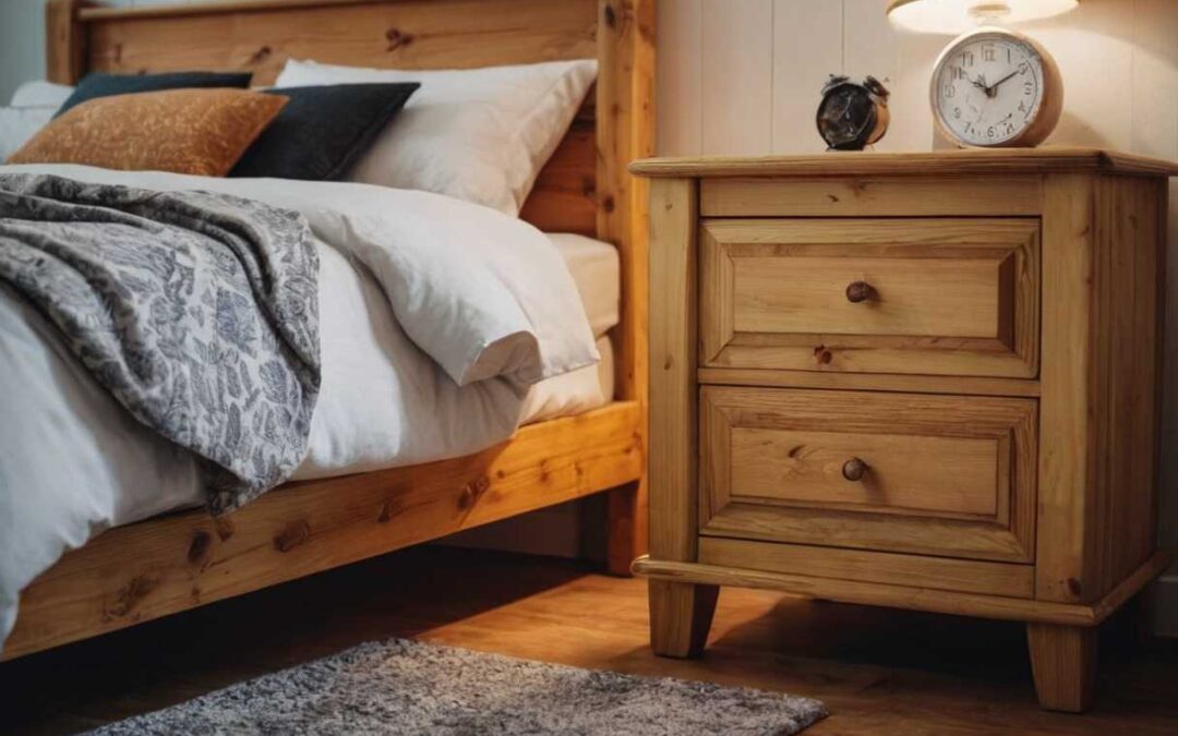 Comment fabriquer un chevet en pin DIY pour une touche naturelle dans votre chambre