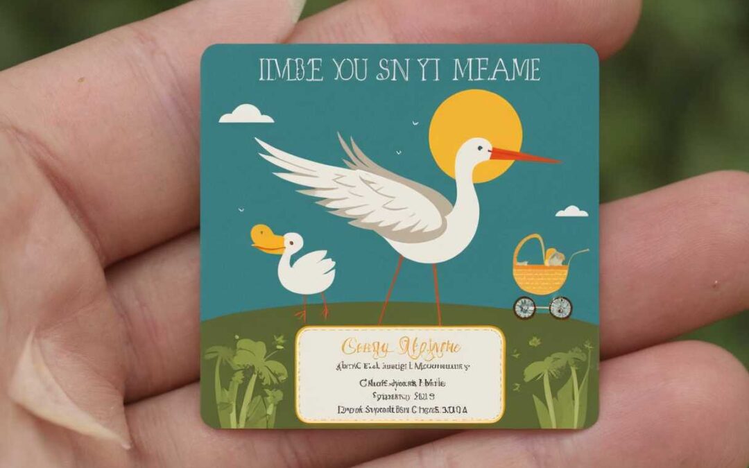 L originalité au rendez-vous comment créer un faire-part naissance magnet personnalisé